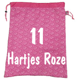 Luizenzak hartjes roze 11